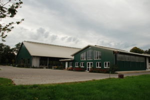 Milchviehanlage im Grünen